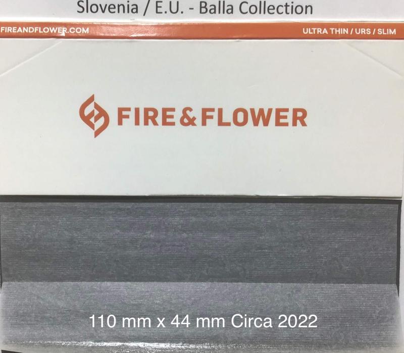 Slovenia Fire & Flower 1.b 110 x 44 ultra thin slim 32 pk Watermark Ziggi