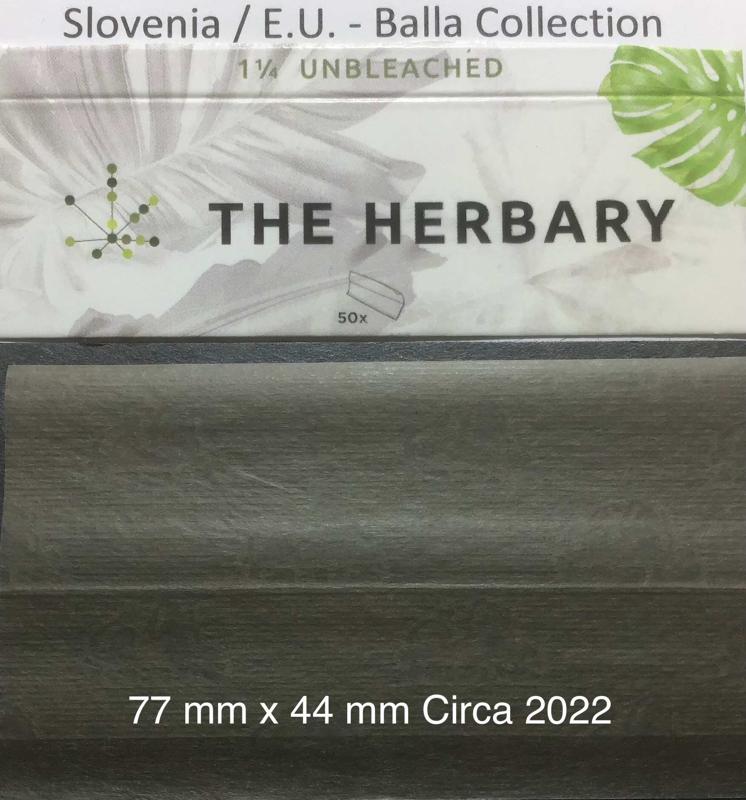 Slovenia The Herbary 1.b 77 x 44 Unbleached 50 Pk Watermark Ziggy