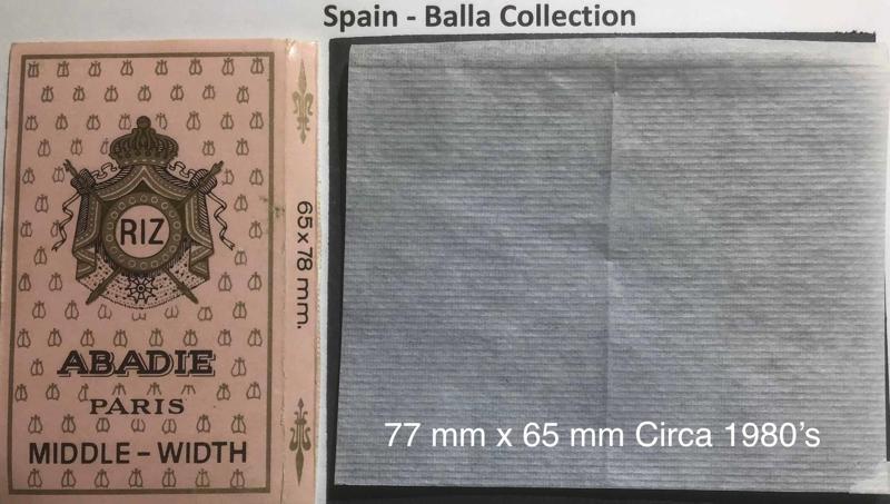 Spain Abadie 1.a Middle Width 77 x 65 - 33 pk