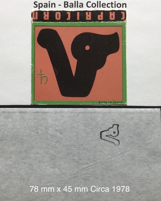 Spain Astrological Signs 1.a 78 x 45 Capricorn