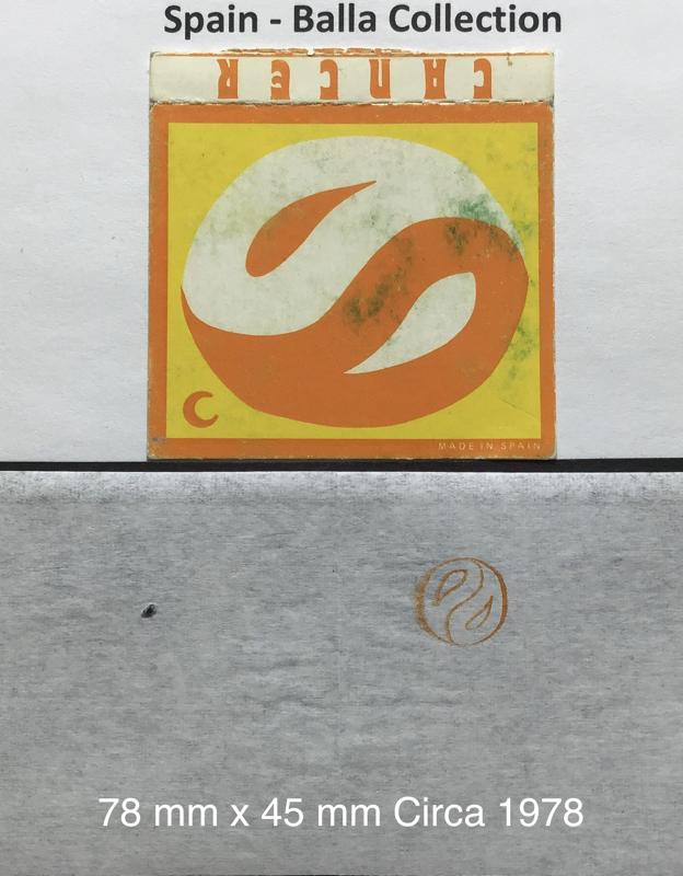 Spain Astrological Signs 1.g 78 x 45 Cancer