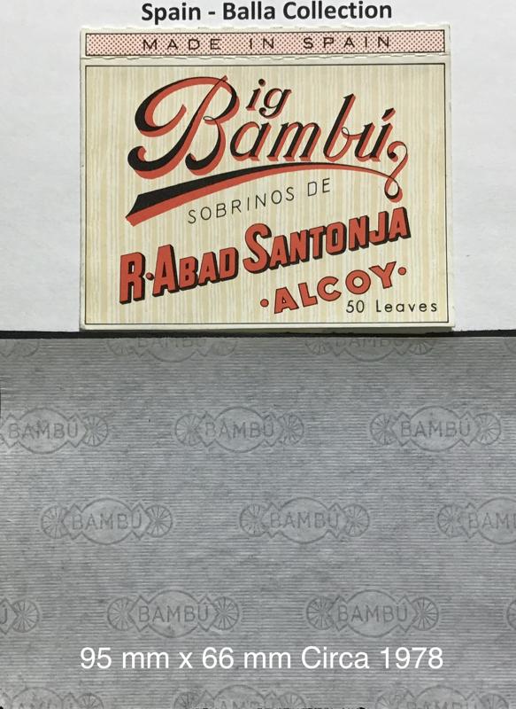 Spain Bambu R-Abad 1.b 95 x 66 - 50 pk Watermark Bambu