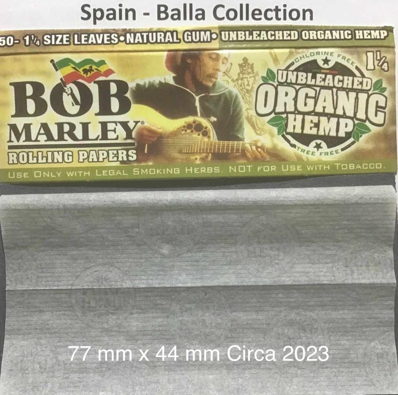 Spain Bob Marley 16.a 77 x 44 Organic Hemp 50 pk Watermark Pure Hemp