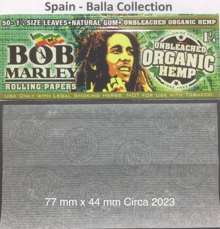 Spain Bob Marley 16.b 77 x 44 Organic Hemp 50 pk Watermark Pure Hemp