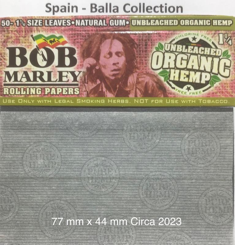Spain Bob Marley 16.f 77 x 44 Organic Hemp 50 pk Watermark Pure Hemp