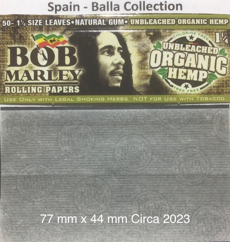 Spain Bob Marley 16.h 77 x 44 Organic Hemp 50 pk Watermark Pure Hemp