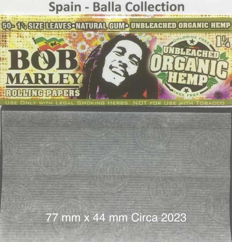 Spain Bob Marley 16.j 77 x 44 Organic Hemp 50 pk Watermark Pure Hemp