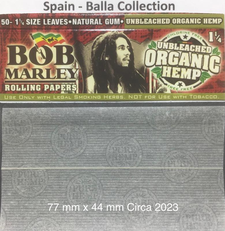 Spain Bob Marley 16.k 77 x 44 Organic Hemp 50 pk Watermark Pure Hemp