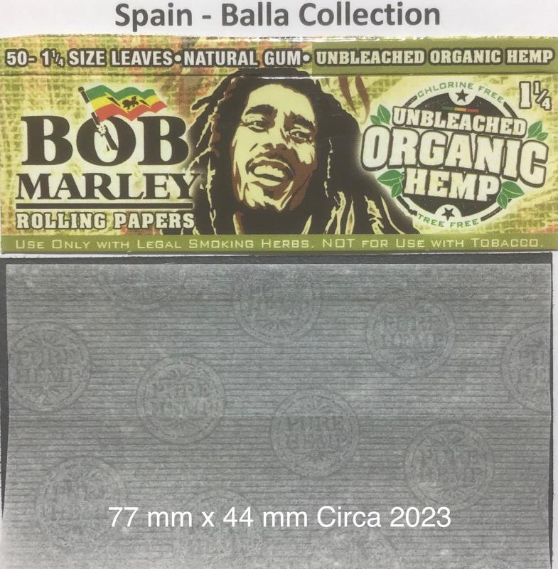 Spain Bob Marley 16.n 77 x 44 Organic Hemp 50 pk Watermark Pure Hemp