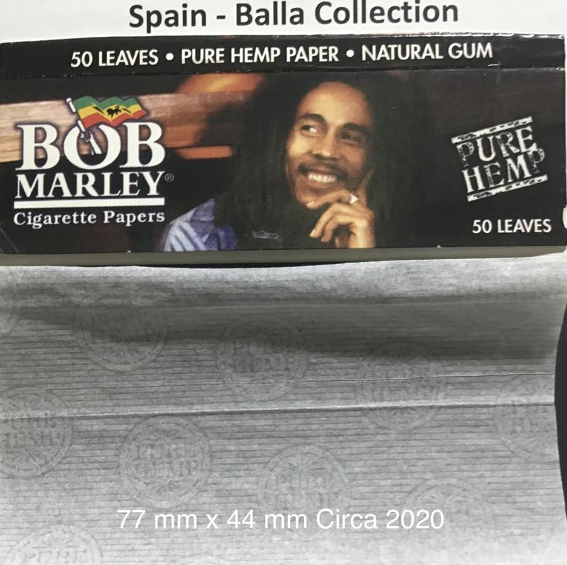 Spain Bob Marley Black 2.a 77 x 44 Hemp 50 pk Watermark Pure Hemp