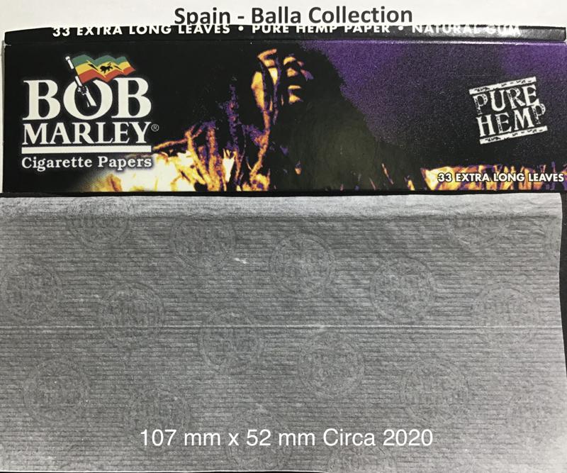 Spain Bob Marley Purple 11.b 107 x 52 Hemp KS 33 pk Watermark Pure Hemp