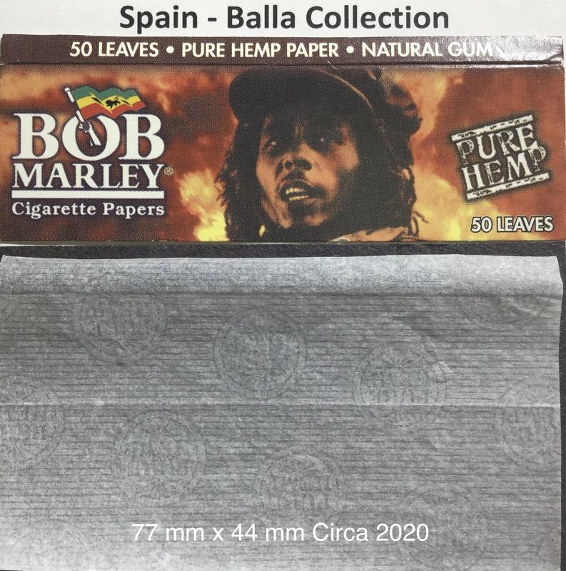 Spain Bob Marley Red 12.a 77 x 44 Hemp 50 pk Watermark Pure Hemp