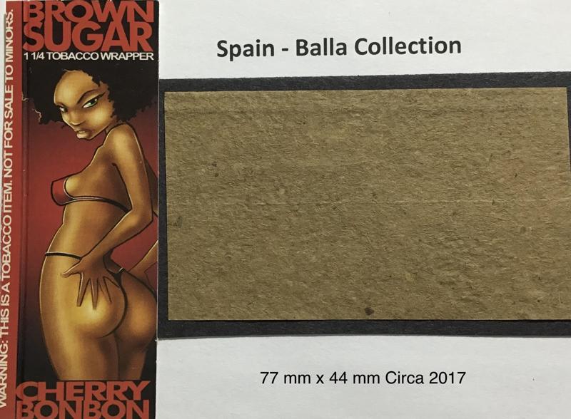 Spain Brown Sugar 1.a Cherry Bonbon 77 x 44