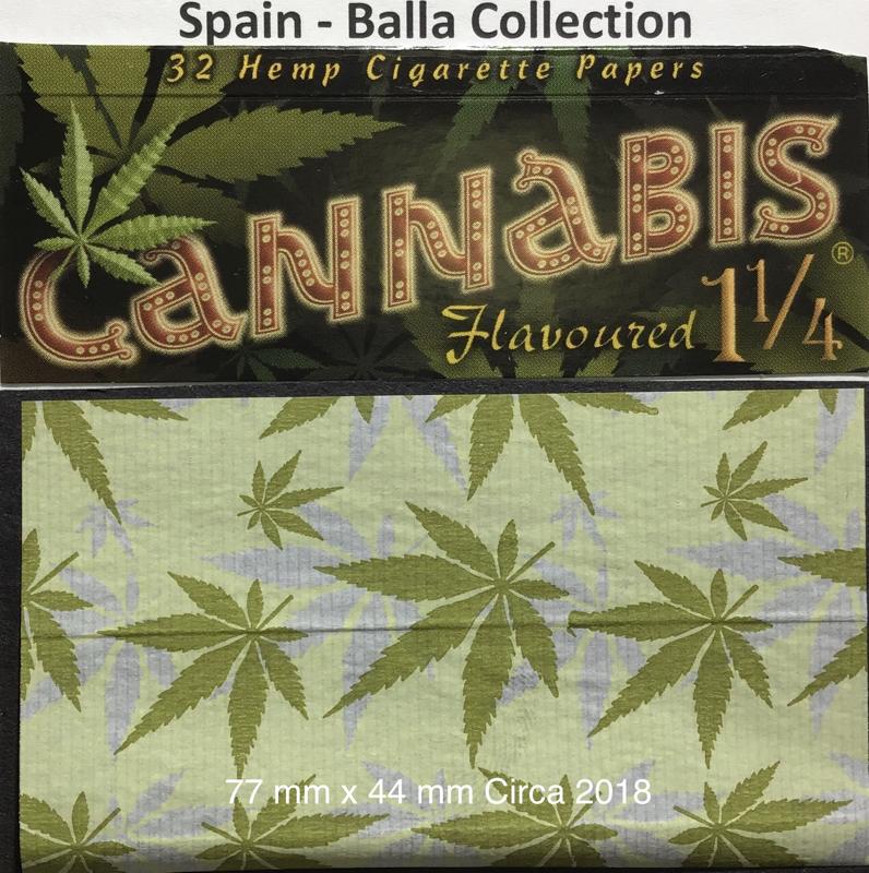 Spain Cannabis 1.a 77 x 44 Flavoured 32 pk