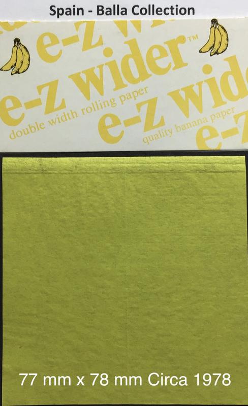 Spain E-Z Wider 1.a Banana 77 x 78 Double