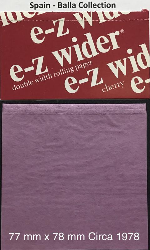 Spain E-Z Wider 1.b Cherry 77 x 78  Double