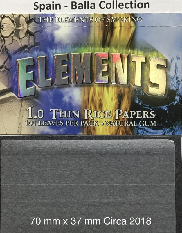 Spain Elements Rice 1.a 70 x 37 Natural Gum Thin 100 pk Watermark HBI