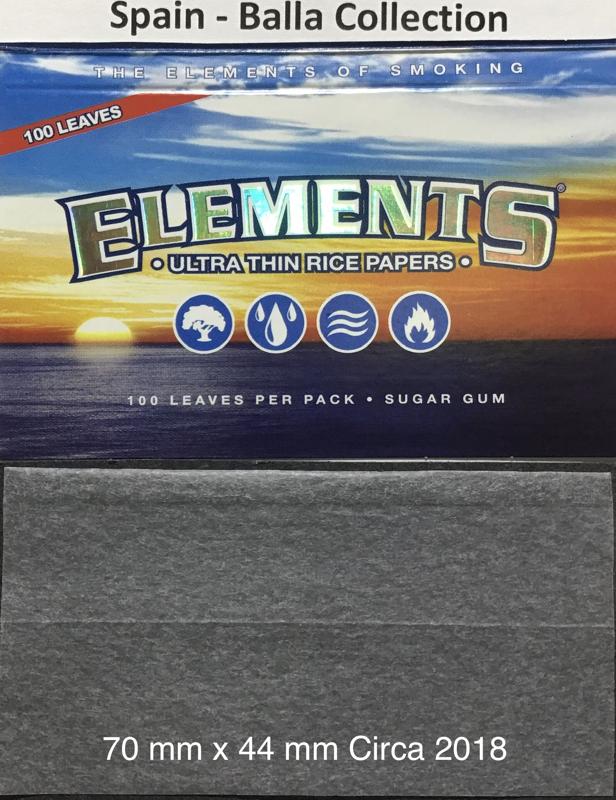 Spain Elements Rice 2.a 70 x 44 Natural Gum Ultra Thin Rice 100 pk