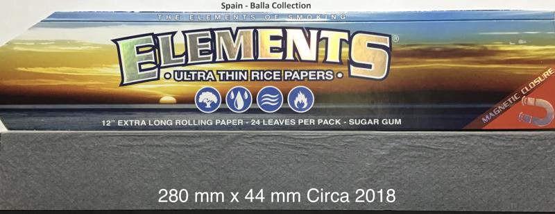 Spain Elements Rice 2.e 280 x 44 Sugar Gum Ultra Thin Extra Long 24 pk Watermark HBI