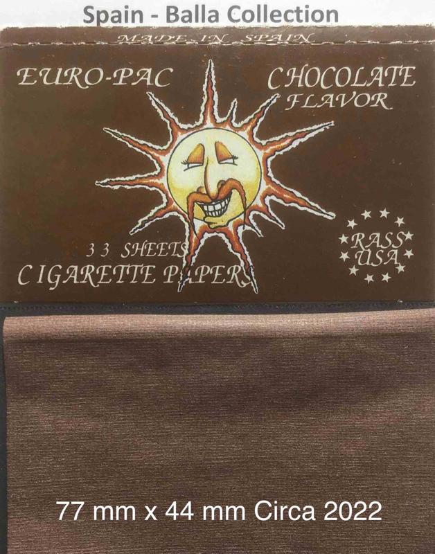 Spain Euro Pac 1.b Chocolate 77 x 44 - 33 pk