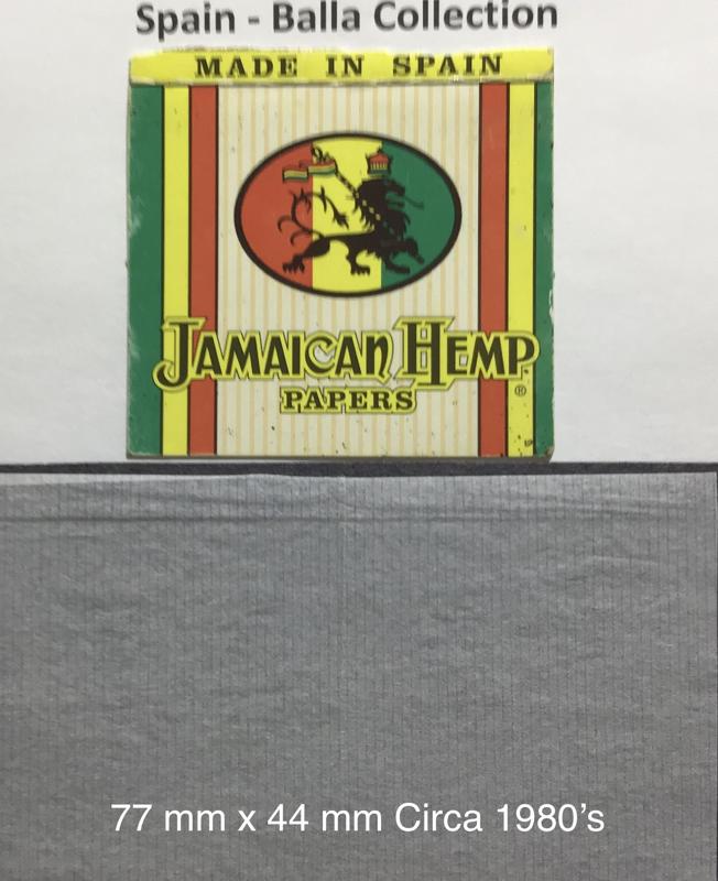 Spain Jamaican Hemp 1.a 77 x 44