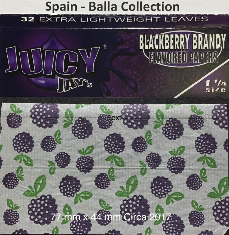 Spain Juicy Jays Blackberry Brandy 1.b 77 x 44 XL 32 pk