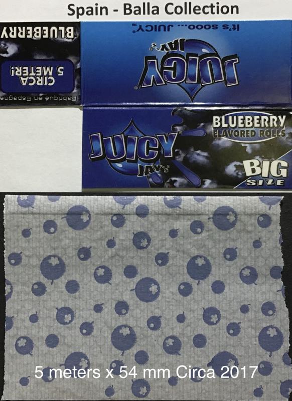 Spain Juicy Jays Blueberry 1.d 5 Mtrs x 54 Box