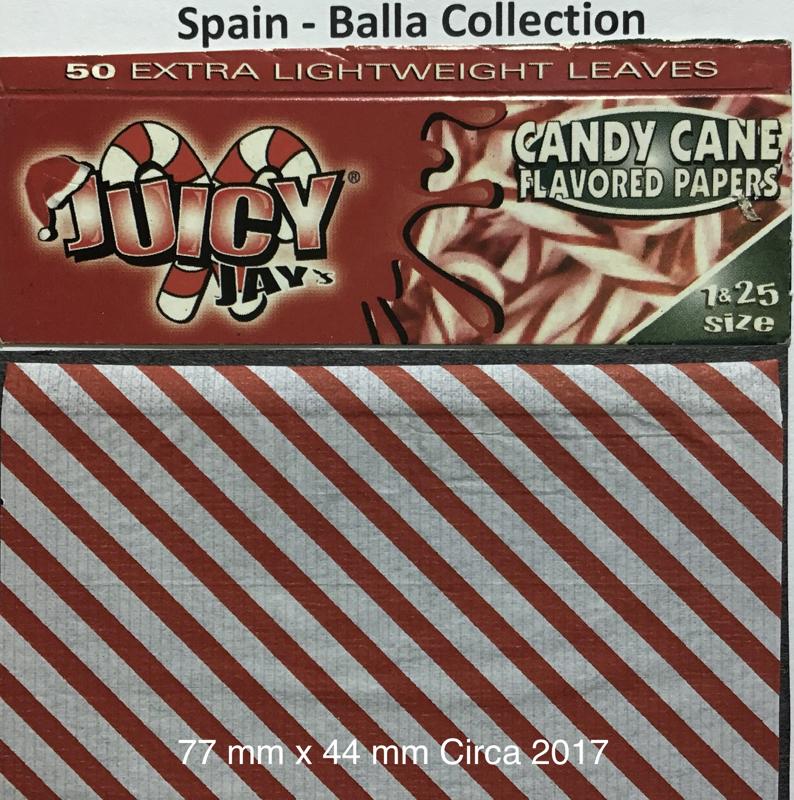 Spain Juicy Jays Candy Cane 1.a 77 x 44 - 50 pk