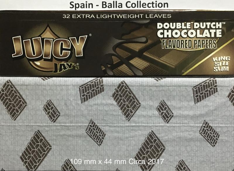 Spain Juicy Jays Chocolate DD 1.a 109 x 44 XL KS Slim 32 pk