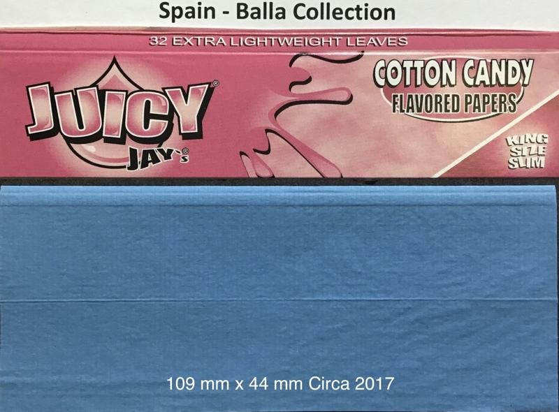 Spain Juicy Jays Cotton Candy 1.b 109 x 44 XL KS Slim 32 pk