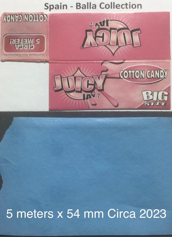 Spain Juicy Jays Cotton Candy 1.c 5 Mtrs x 54 Box