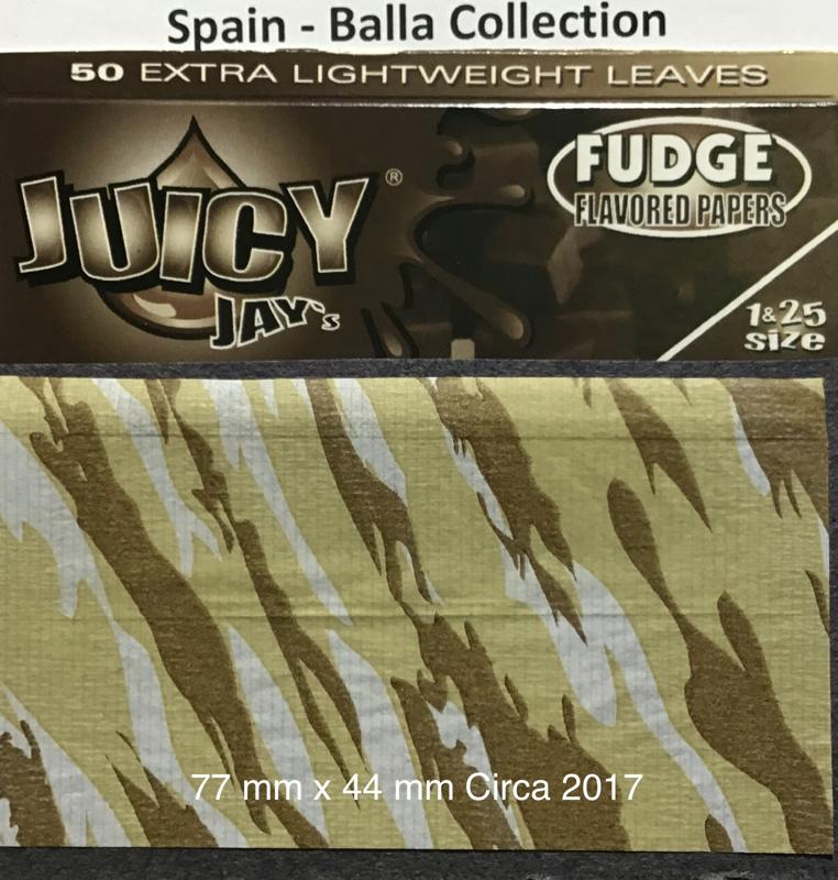 Spain Juicy Jays Fudge 1.a 77 x 44 XL 50 pk