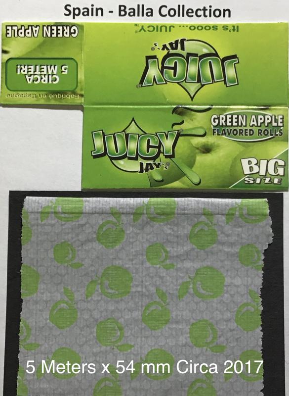Spain Juicy Jays Green Apple 1.c 5 Mtrs x 54 Box