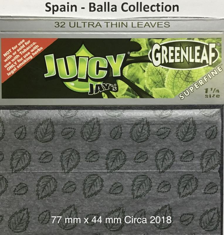 Spain Juicy Jays Green Leaf 1.a 77 x 44 XL 32 pk