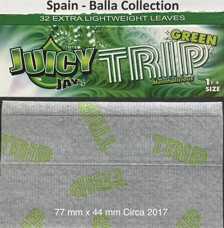 Spain Juicy Jays Green Trip 1.a 77 x 44 XL Mentholicious 32 pk