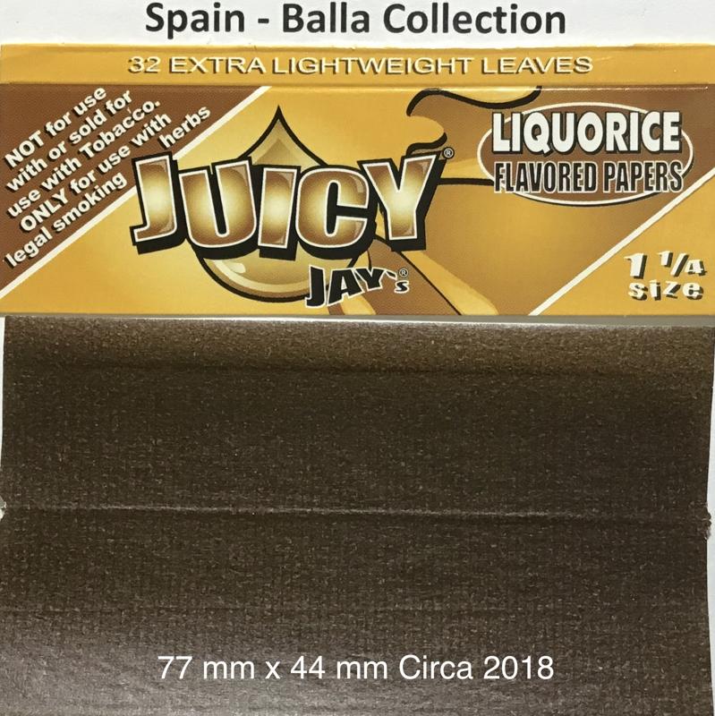 Spain Juicy Jays Liquorice 1.a 77 x 44 XL 32 pk