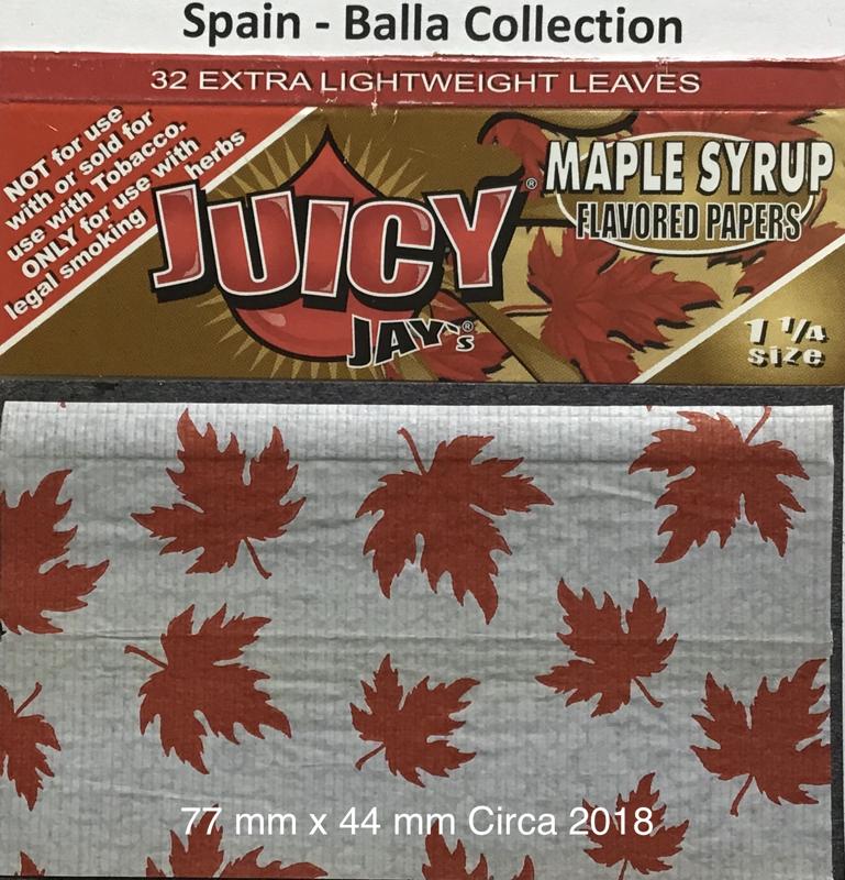 Spain Juicy Jays Maple Syrup 1.a 77 x 44 XL 32 pk