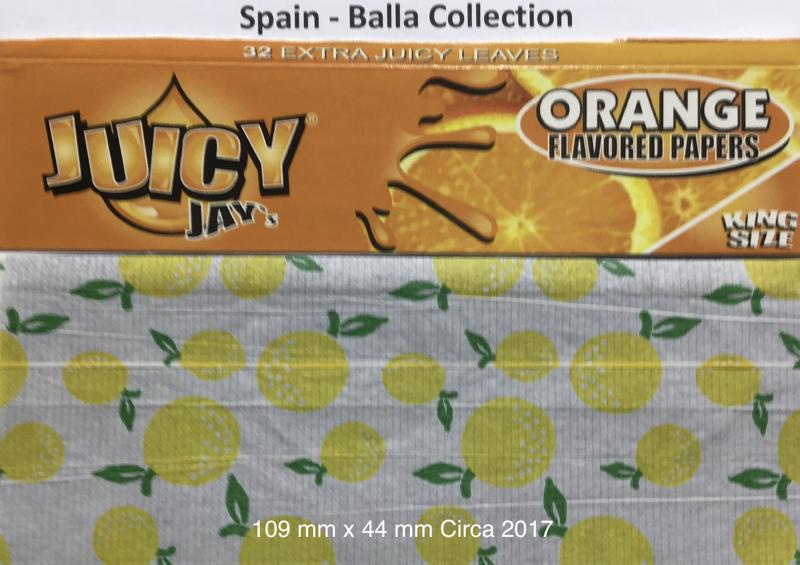Spain Juicy Jays Orange 1.b 109 x 44 XL KS 32 pk
