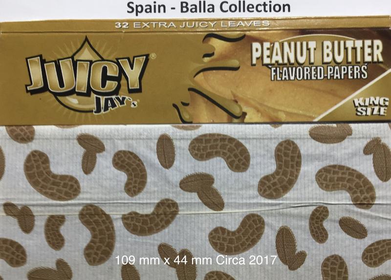 Spain Juicy Jays Peanut Butter 1.a 109 x 44 KS 32 pk