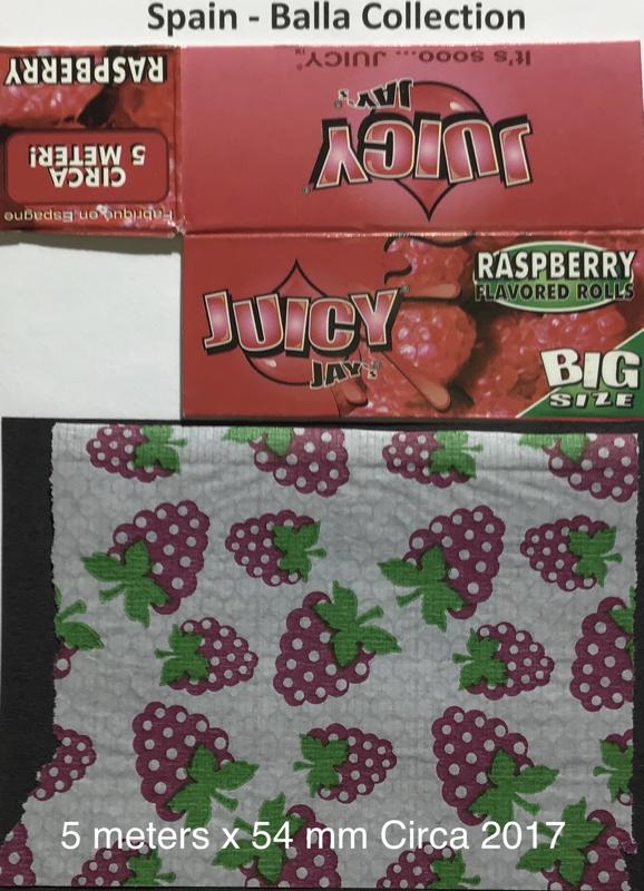 Spain Juicy Jays Raspberry 1.e 5 Mtrs x 54 Box