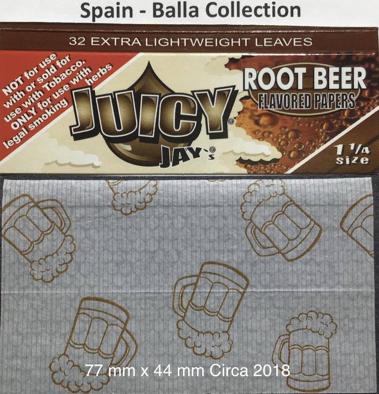 Spain Juicy Jays Root Beer 1.a 77 x 44 XL 32 pk