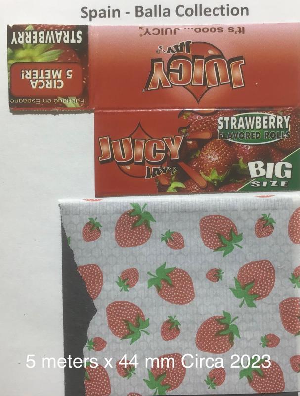 Spain Juicy Jays Strawberry 1.c 5 Mtrs x 54 Box