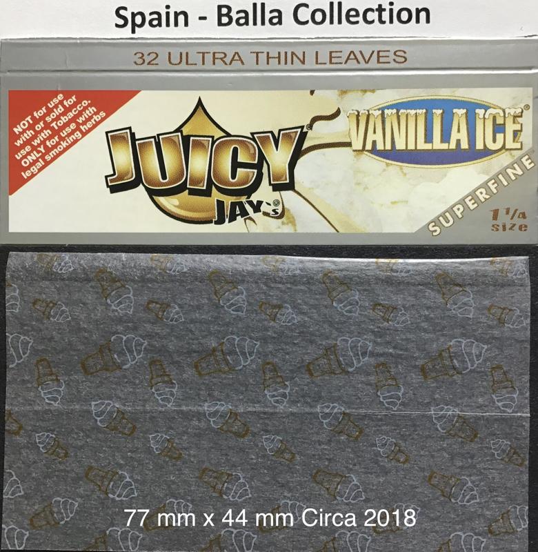 Spain Juicy Jays Vanilla Ice 1.a 77 x 44 XL 32 pk