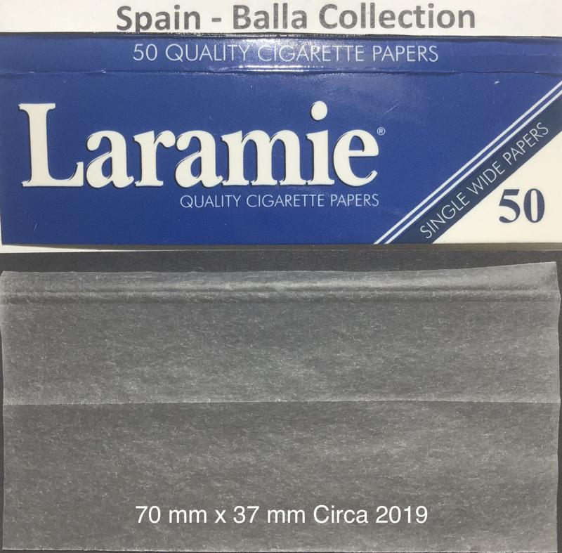 Spain Laramie 1.a 70 x 37 Blue 50 pk