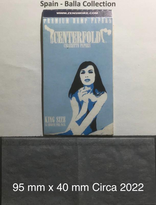 Spain Penthouse Centerfold 1.a Blue 95 X 40 Hemp KS 33 Pk