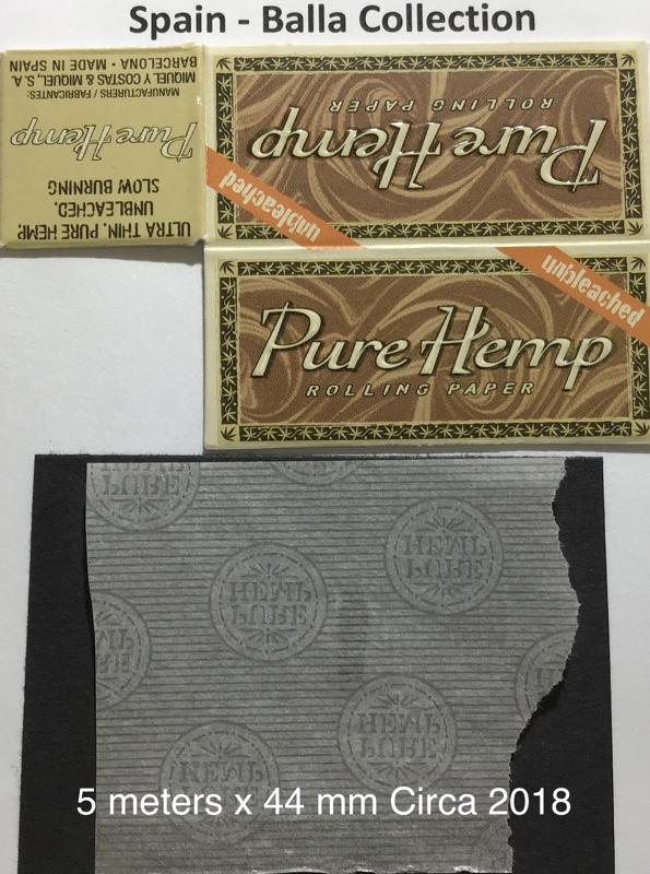 Spain Pure Hemp unbleached 1.d 4 mtrs x 44 Box Watermark Pure Hemp