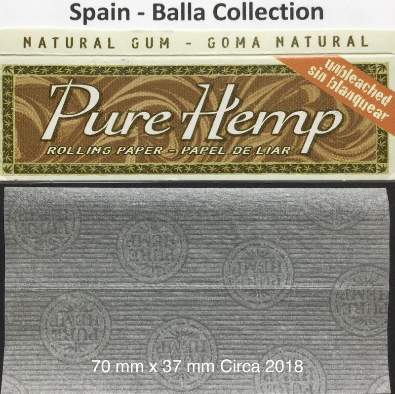 Spain Pure Hemp unbleached  1.a 70 x 37 - 60 pk Watermark Pure Hemp