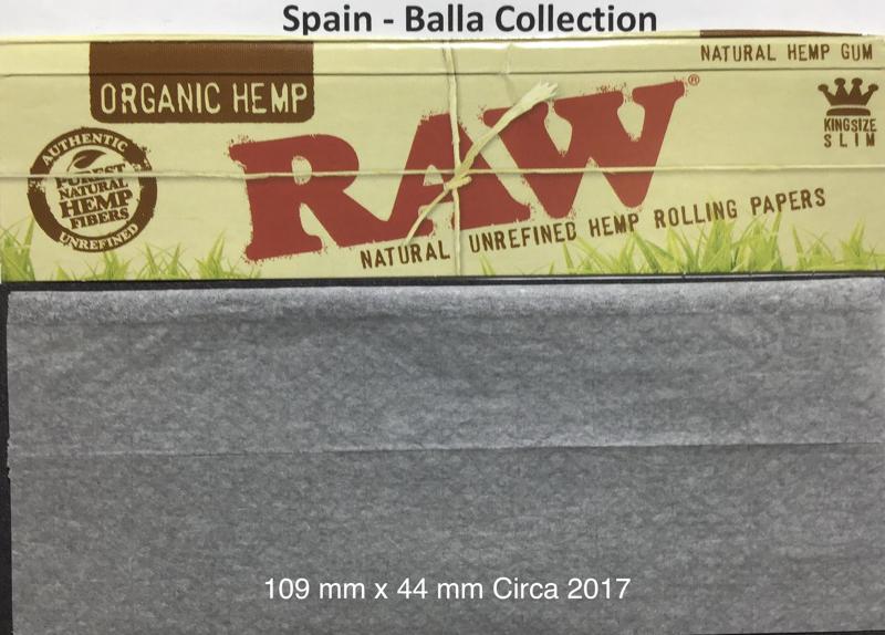 Spain Raw Organic Hemp 4.d 109 x 44 Unrefined KS Slim Watermark RAW
