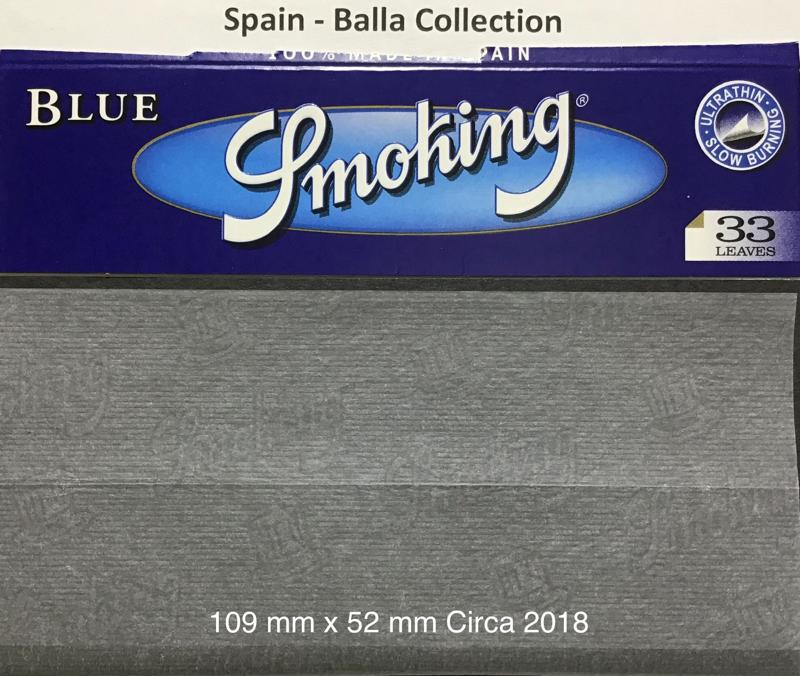 Spain Smoking Blue 1.b 109 x 52 KS 33 pk Watermark Smoking