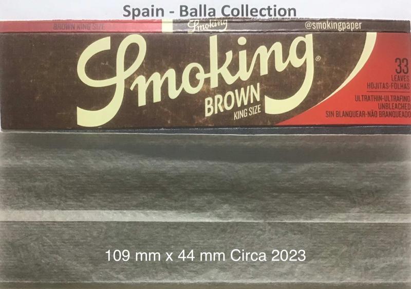 Spain Smoking Brown 1.c1 109 x 44 KS 33 pk Watermark Smoking